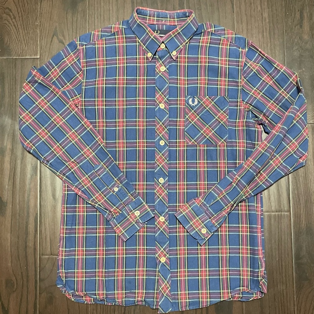Fred Perry checker shirt
